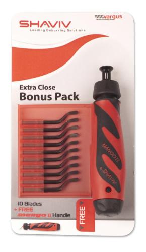 SHAVIV Bonus Set E 200  HSS  10 ad E200 uç   Sap ile birlikte 155-00308