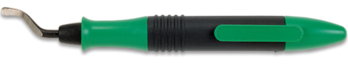 SHAVIV GLO-BURR E100 YEŞİL SET Ağır Hizmet Değiştirilebilir E 100 Bıçak ile 155-29155