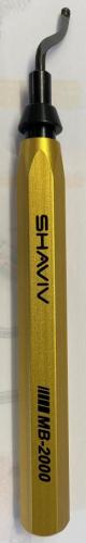 SHAVIV  MB2000 SARI/GOLD  İnce Tutuş Değiştirilebilir Bıçaklı E100 Bıçak ile  155-29161