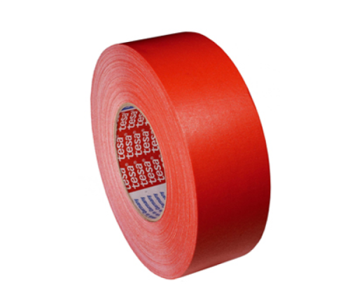 TESA 4651-527 Akrilik kaplamalı Bez bant 50m x 38mm Kırmızı