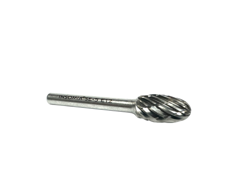 İnsomia  TİP E 12*20 Sert Metal  Çapak Freze"STEEL CUT"