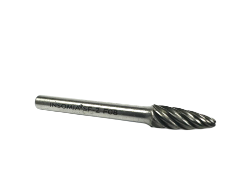 İnsomia  TİP F 10*20 Sert Metal  Çapak Freze"INOX CUT"