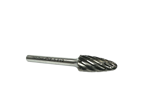 İnsomia  TİP F 12*25 Sert Metal  Çapak Freze"STEEL CUT"