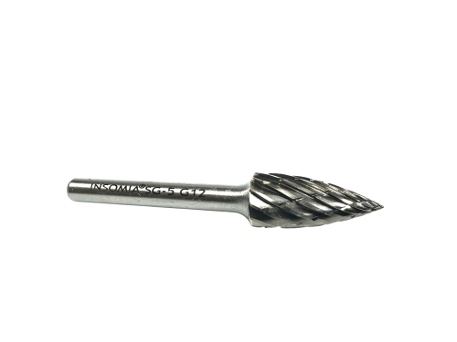 İnsomia  TİP G 8*20 Sert Metal  Çapak Freze"STEEL CUT"