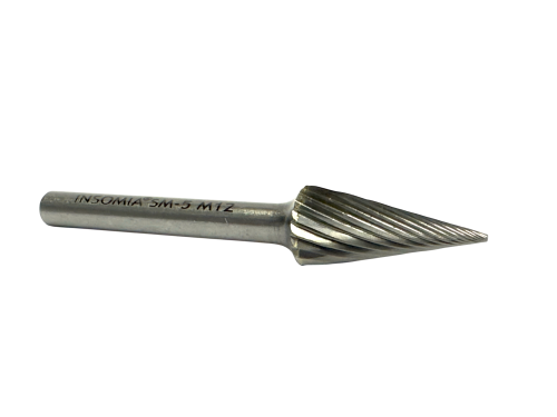 İnsomia  TİP M 6*18 Sert Metal  Çapak Freze"SINGLE CUT"