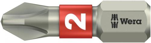 WERA 05071011001 Bits uç 1/4 inç DIN 3126 C 6,3 PH 2x25 mm Paslanmaz