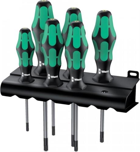 WERA 367/6 Torx Tornavida seti 6 parçalı T10-T40