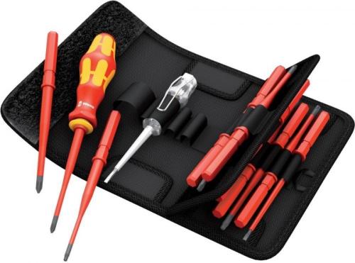WERA KK VDE 1000 VTorx Tornavida seti VDE 1000V Kraftform Komp. 16 par